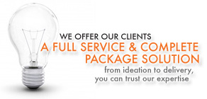 We Offer Our Clients Complete Package Solutions
