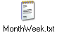 MonthWeek.txt