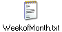 WeekofMonth.txt